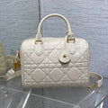 GROOVE 25 BAG IN WHITE CREAM LAMBSKIN
