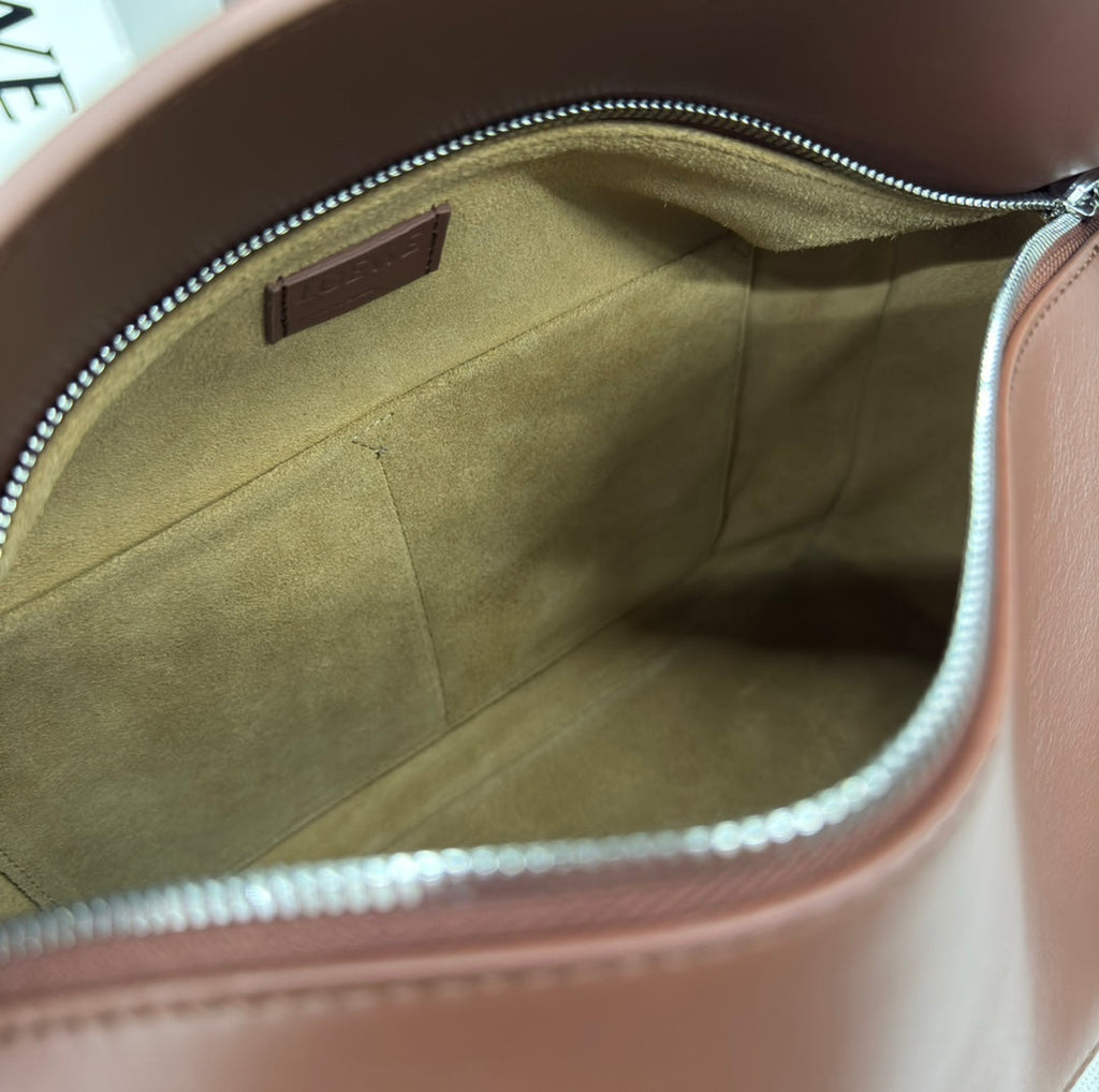 LOE PUZZLE 33 BAG IN PENNY BROWN CALFSKIN